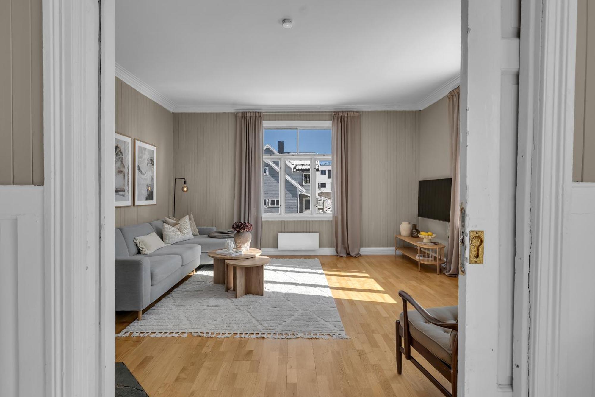 Lovely City Center Apartment With Amazing Views And Free Parking! 特罗姆瑟 外观 照片